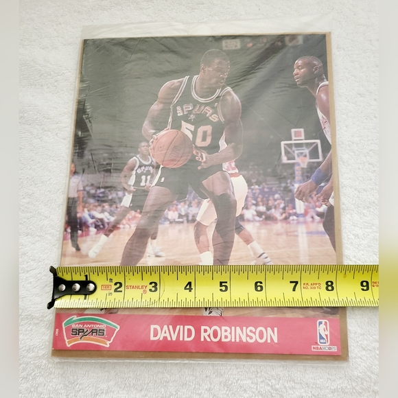 NBA Hoop Action Photos Patrick Ewing  Isiah Thomas Moses Malone David Robinson - Picture 16 of 16